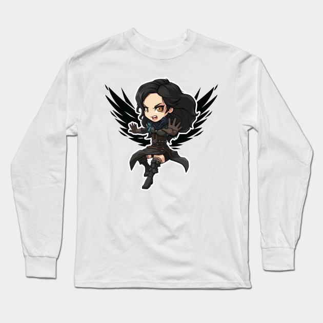 Yennefer of Vengerberg Long Sleeve T-Shirt by Xar623